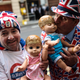 Two facsimiles of what the royal baby might look like now that it is born.